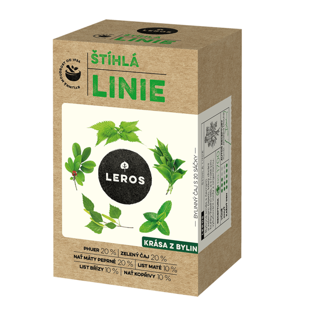 Dobré bytí Štíhlá linie čaj porcovaný 30g Leros 